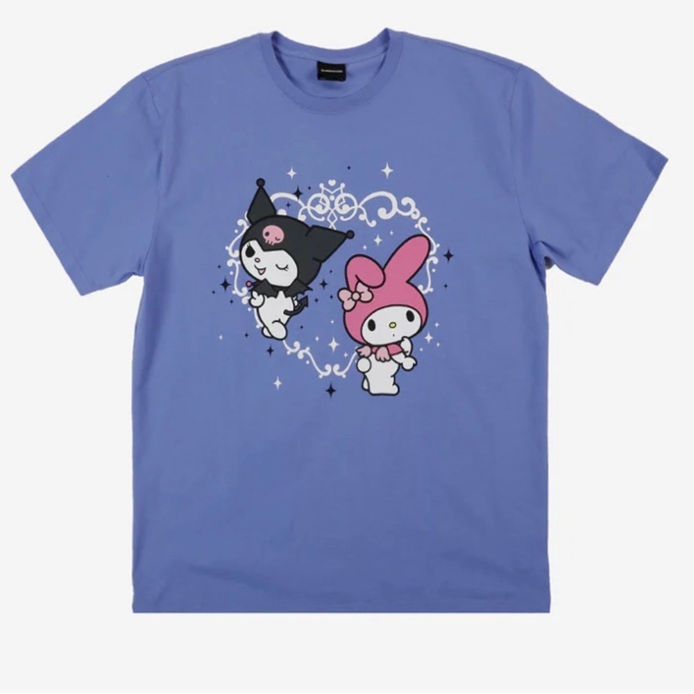 Rare Dumbgood Kuromi & My Melody Tee
